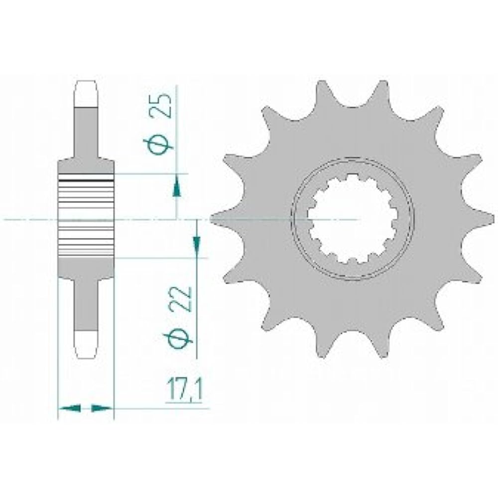 AFAM Front Sprocket 20405-15