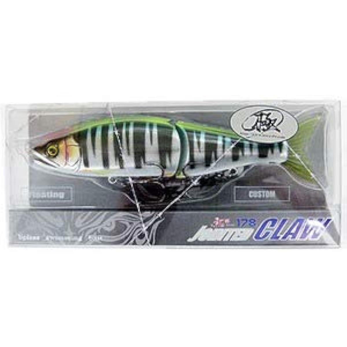 GANCRAFT Jointed Claw 178 Extreme Color GAN CRAFT JOINTED CLAW #U-02 Visible SL Shad Floating