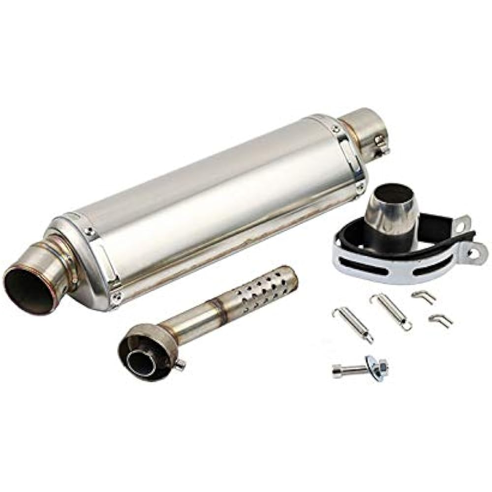 Bike Muffler Slip-on Muffler Bike Silencer R3 R6 R15 Ninja250 Ninja400 duke200 RC390 50.8mm φ50.8