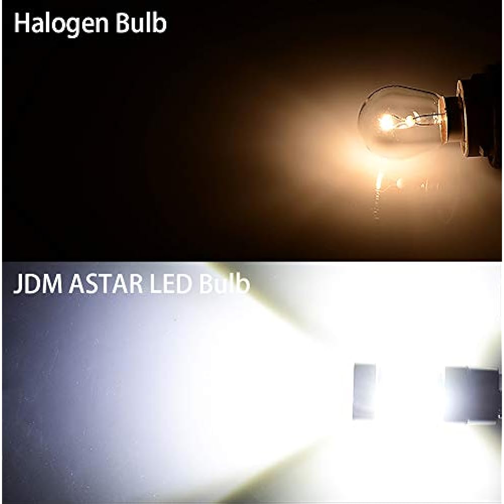 JDM ASTAR High Brightness Up to 50W High Power 7444 7441 7440 Backup Retabers Light LED bulb Xenon White