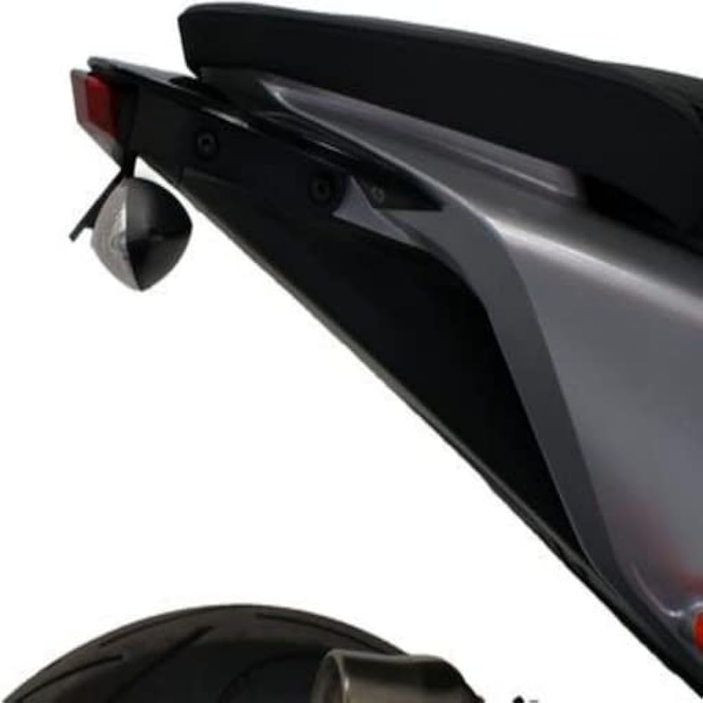Evotech Performance KTM 690 Duke Fenderless (Number Plate Holder) Kit 2012+ (Red Rear Light) | prn010329-01 4589971413577
