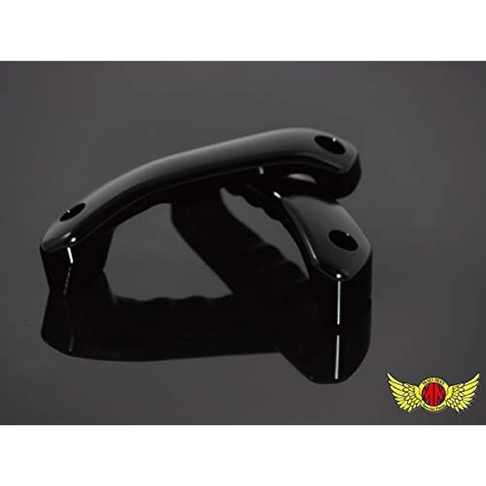 Suzuki Carry Aluminum Inner Door Grip Black Driver Passenger Seat Set of 2