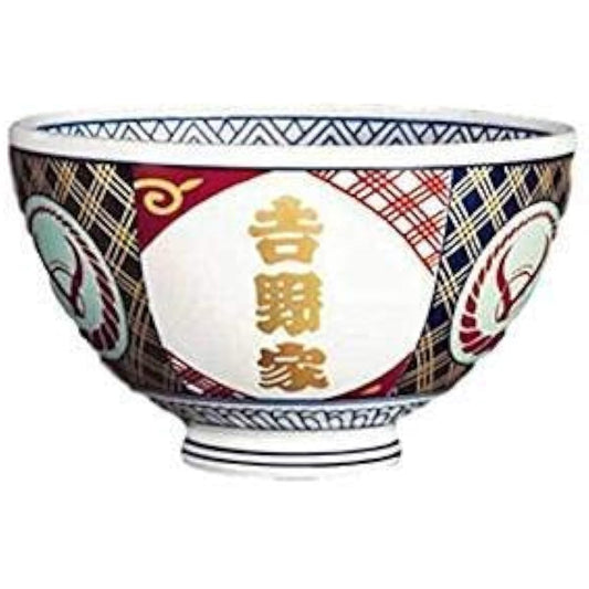Yoshinoya original bowl gold lettering