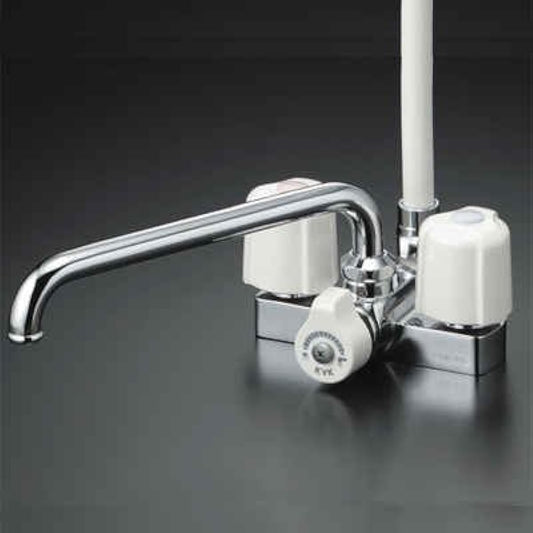 KVK Deck Type 2 Handle Shower Mixing Faucet with 300mm Pipe KF12ER3