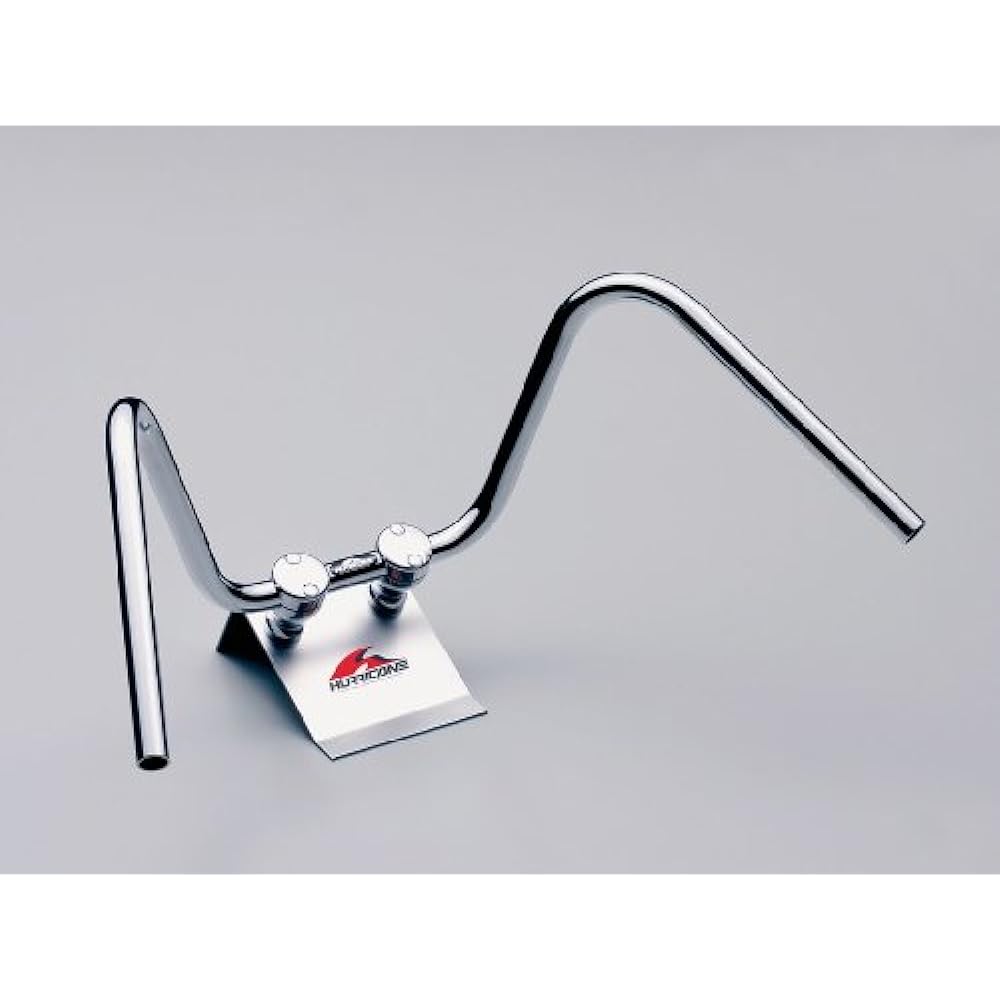 HURRICANE Handlebar 300 Drop End (P1 inch) Chrome Plated HB0165C-01