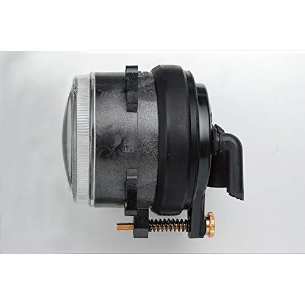 IPF Fog Lamp Halogen HB4 Diameter 80mm 3200K Genuine Color 12V Vehicle Inspection Compatible Multi-Reflector Clear Lens MR80