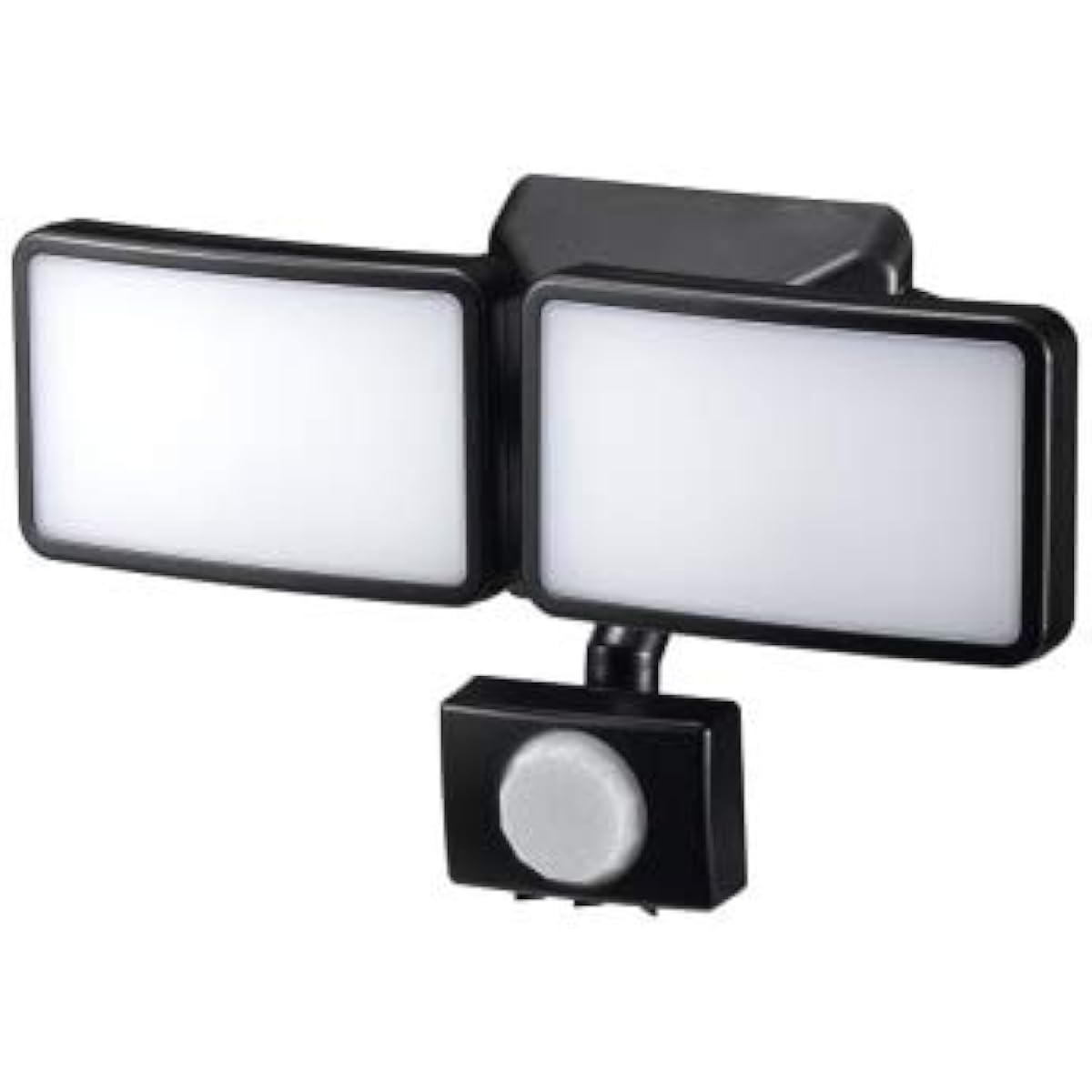 Yazawa LED sensor light AC outlet type rainproof type dimmable type 6W white LED x 2 lights with remote control SLR6LEA2