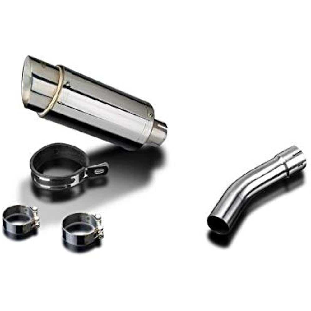 DELKEVIC Slip-on Stainless Steel Muffler for HONDA CB400SF HYPER VTEC SPEC 2/3 2002-2007 200mm KIT02D8