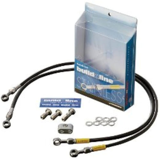 Build A Line Front Brake Hose Stainless Steel Fitting Smoke Hose Direct ZRX1200 DAEG (09-12) 20671680S