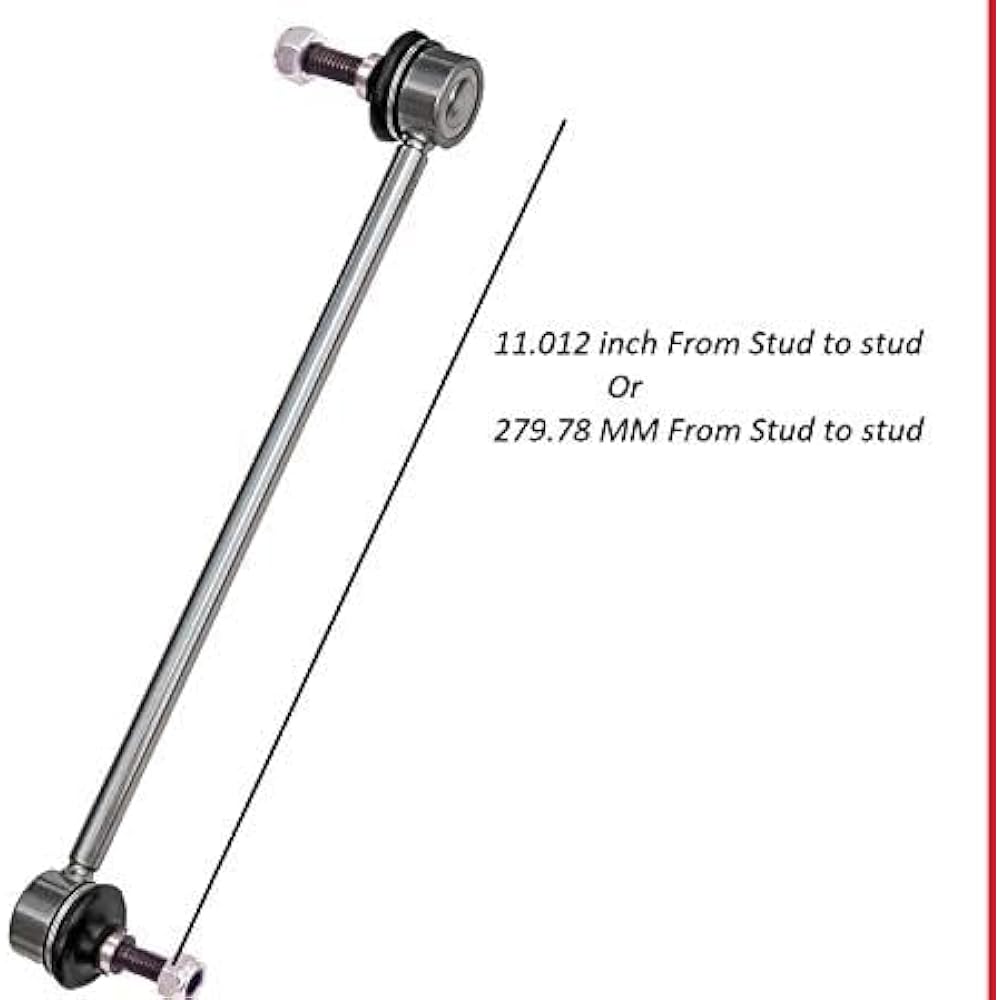 SUSPENSION DUDES Lear Stabilizer Bar Link Kit 2 Peace Jeep Renegade FWD 2015 2016 2017 2019 2020 2021 2022 / FIAT 500X FWD 2016 2017 K750795