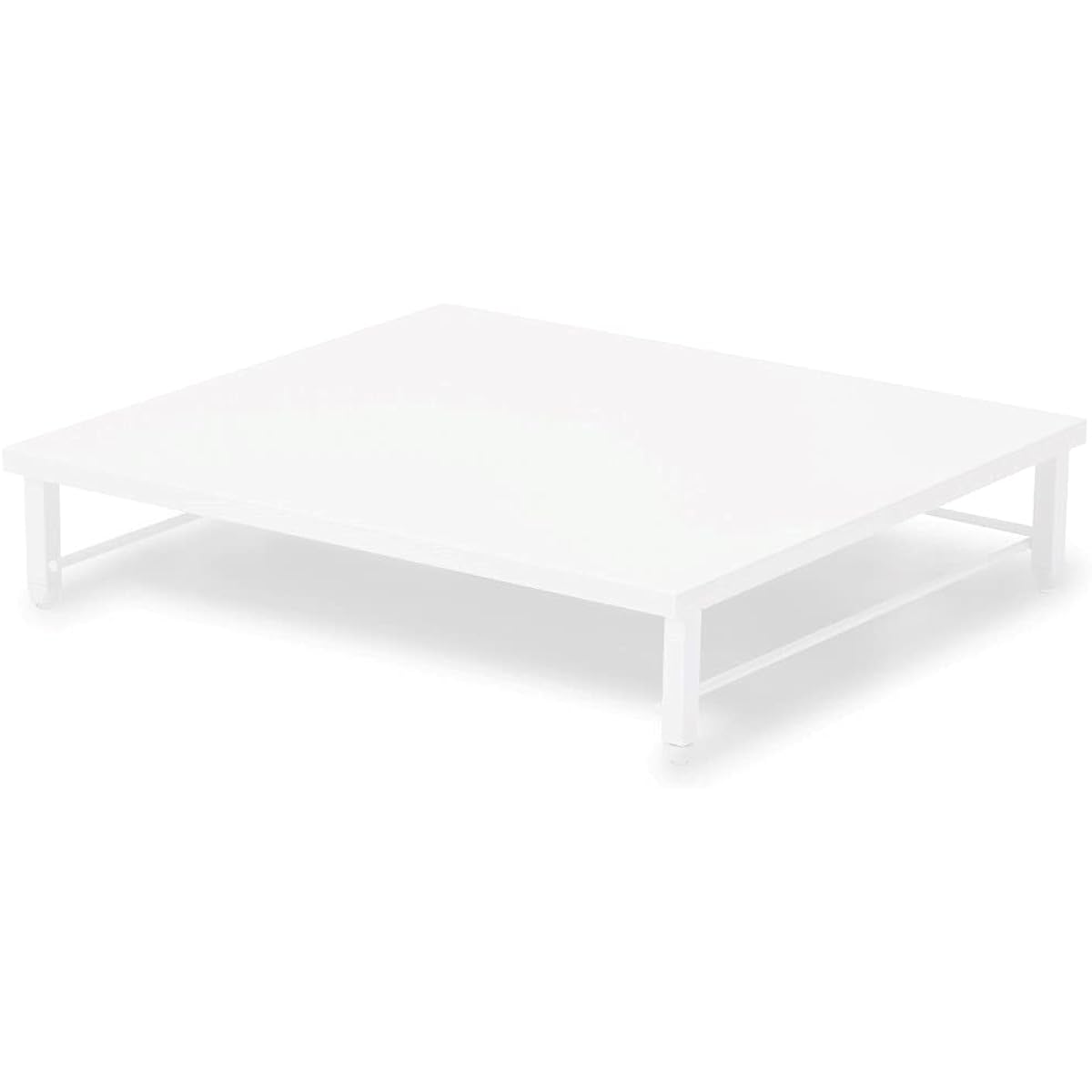 Beworth Style Dishwasher Rack that can be passed over the sink, White, Width 50.5 cm, Depth 45.5 cm, Adjuster included to accommodate steps, Made by Tsubame Sanjo