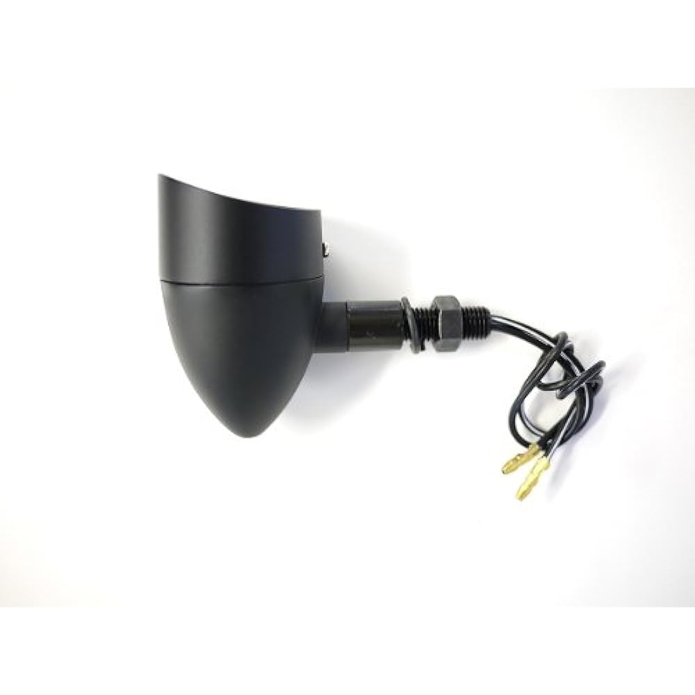Brim Turn Signal Mirror Lens Black Body