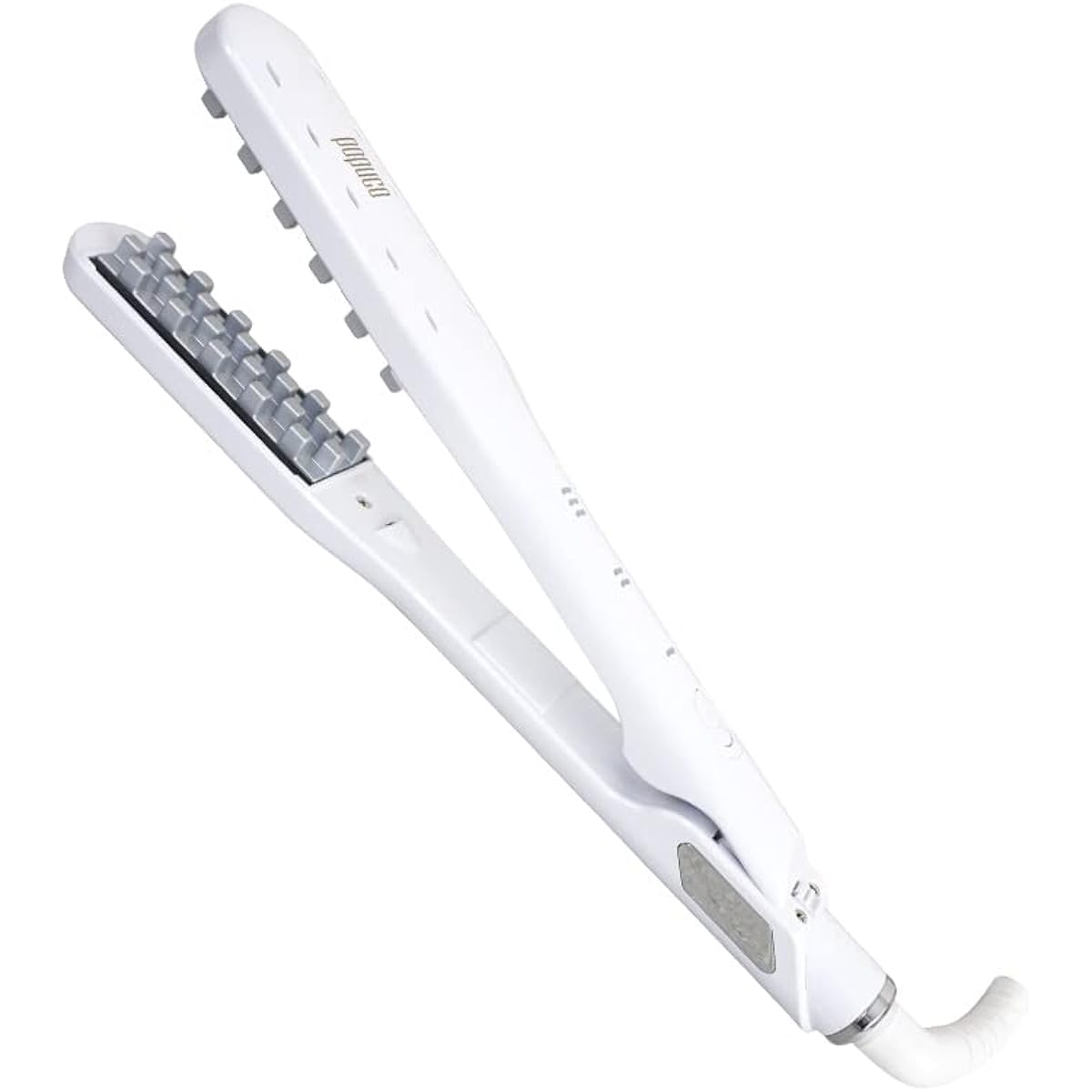 Hair iron popuco Popuco You can freely create volume and twist hair every day! You can easily arrange your hair with this hair iron! Hair iron Iron Curling iron Iron (white)