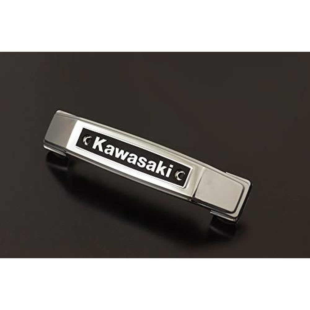 PMC Stem Emblem Kawasaki Lowercase Chrome Plated 47-2282