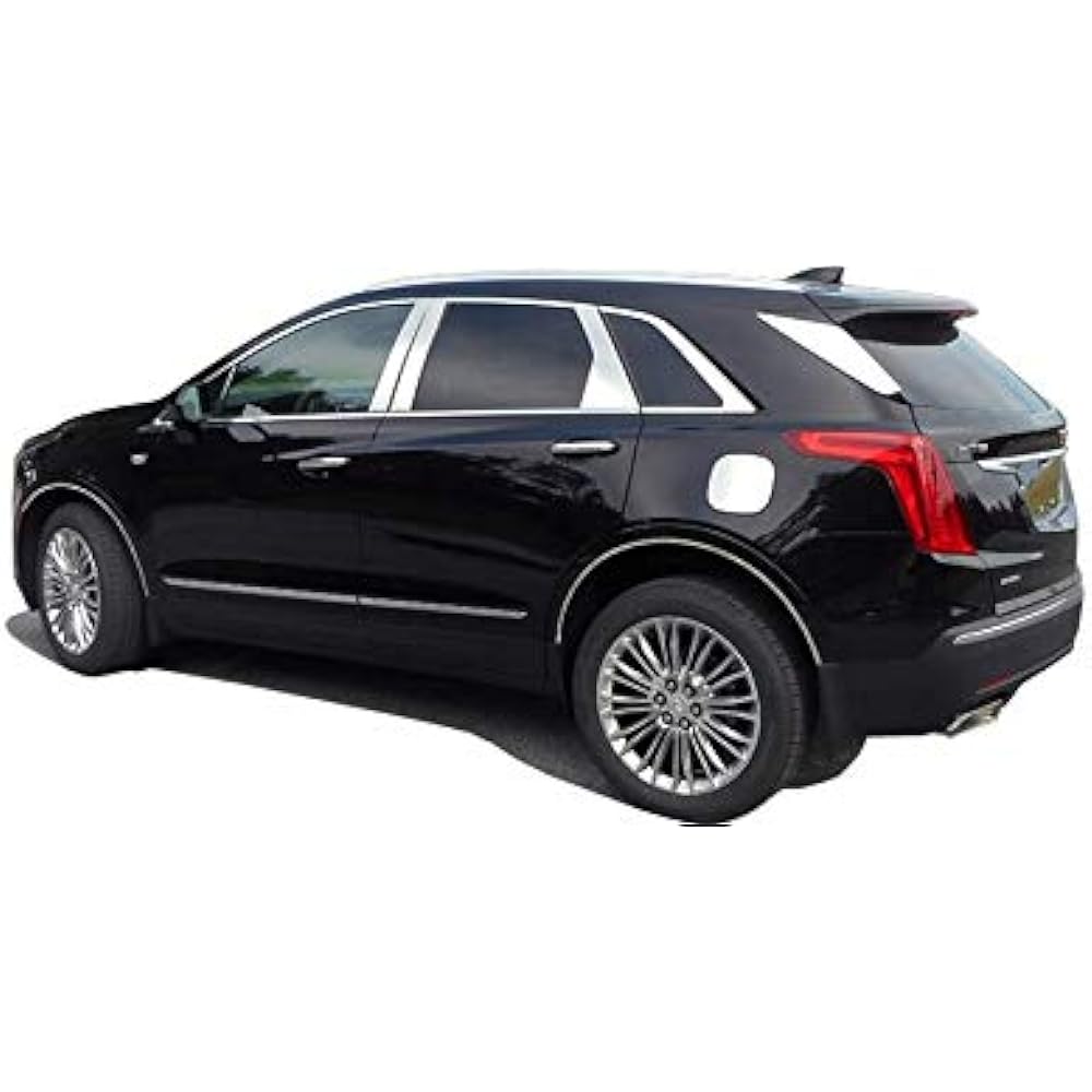 QAA is suitable for 2017-2020 Cadillac XT5 1 Piece Stainless Arche deck trim, trunk lid accent, and width 1.25 inch RD57260.