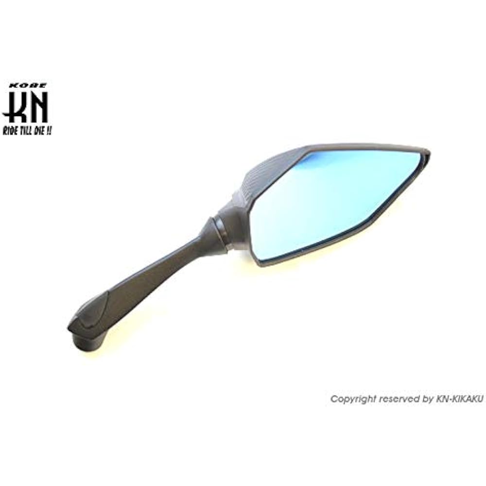 KN Planning KOSO NMAX CB400SF MT09 MT07 XSR XMAX250 CB1300 PCX CB1000 Z650 Rearview Mirror Vehicle Inspection Compatible Blue Lens