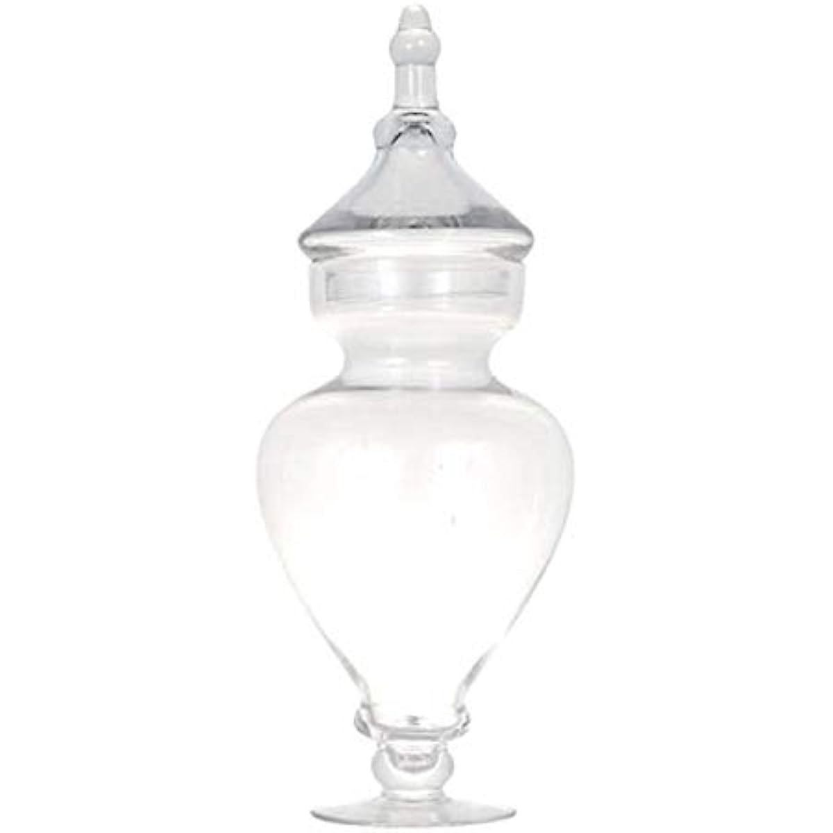 Dalton Storage Container Glass Jar Dressage Height 450 x Width 180mm, Diameter 115mm GLASS JAR DRESSAGE SG1690
