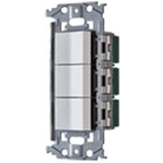 Panasonic SO-STYLE Embedded Switch Set Switch C x 3 Matte White WNSS50222W