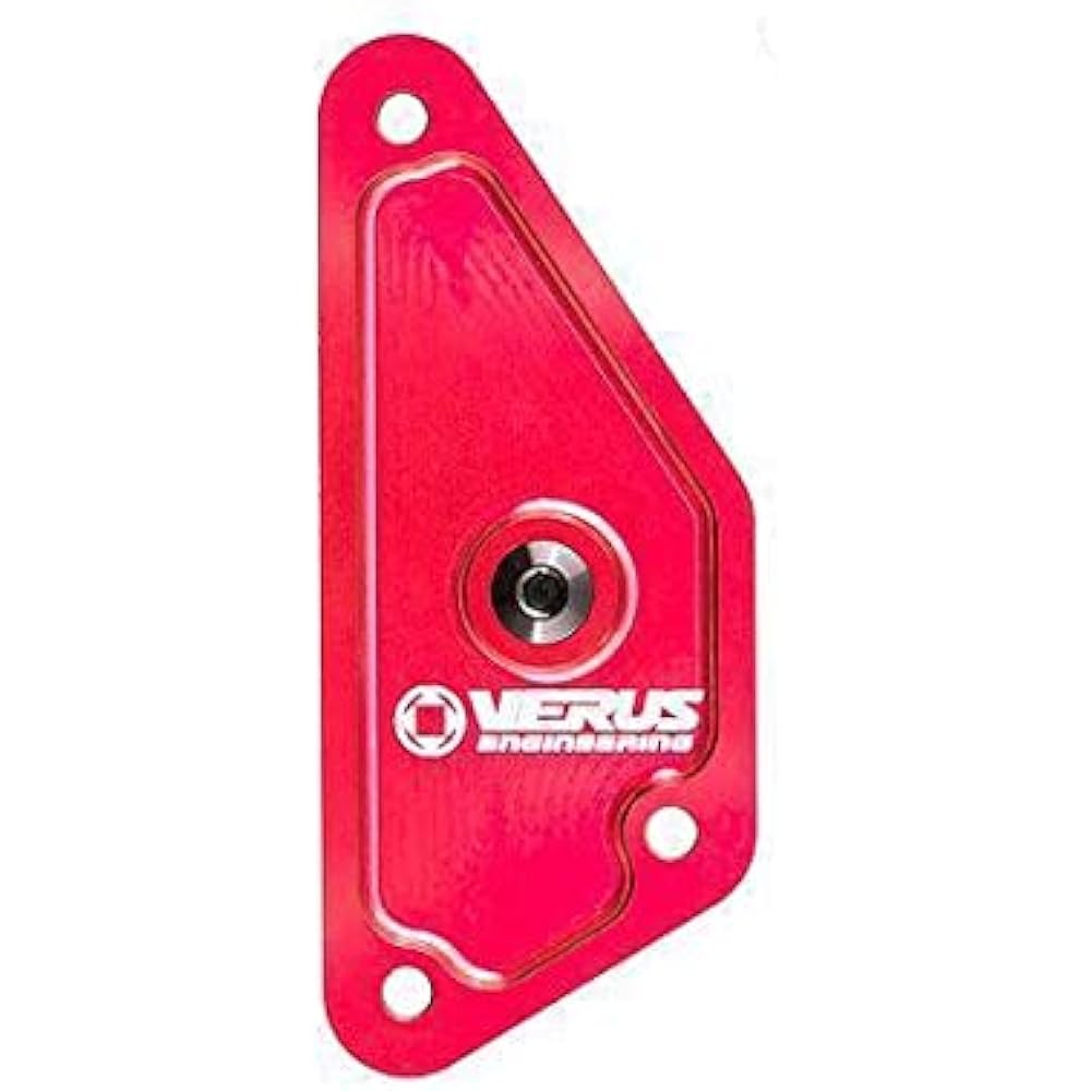 VERUS ENGINEERING(VELOX)A0011A-RED: TOYOTA 86(ZN6) / SUBARU BRZ(ZC6): Cam plate block: Red