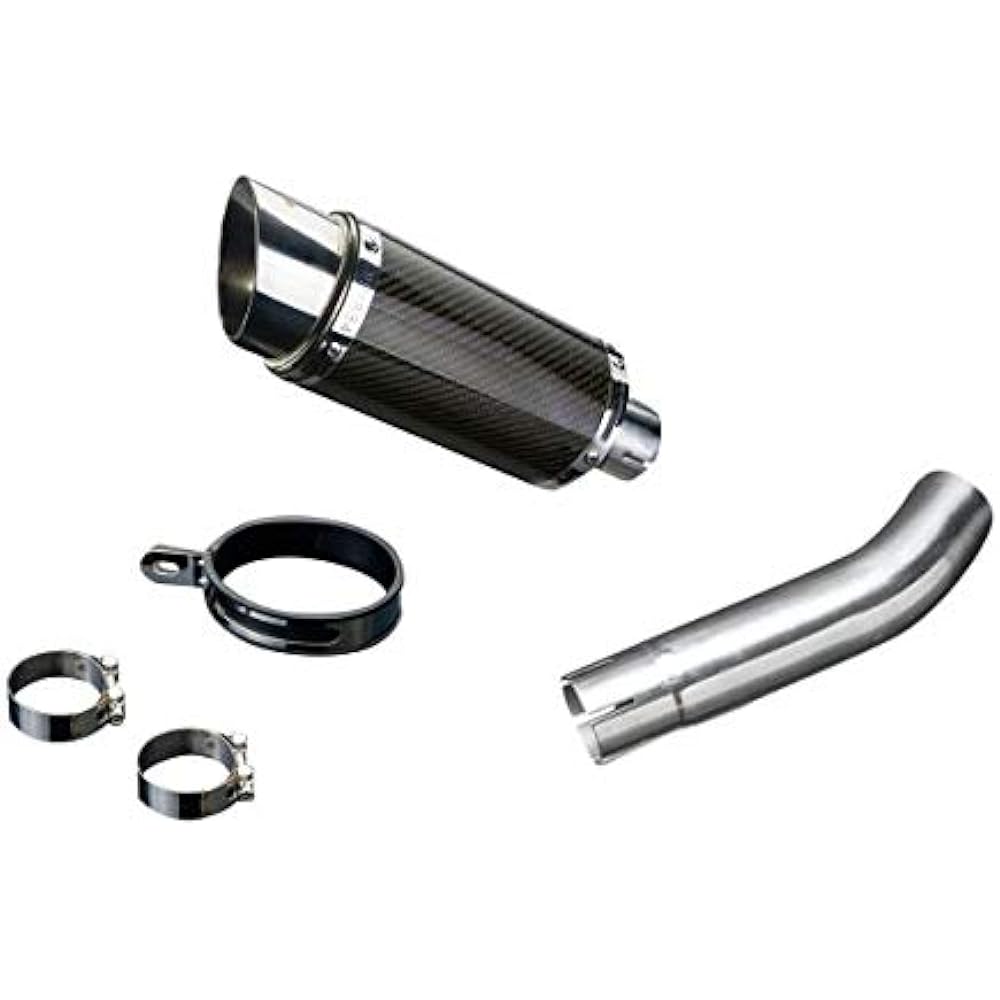 DELKEVIC Slip-on Carbon Muffler HONDA CB400SF HYPER VTEC REVO NC42 2007-2015 200mm KIT0167