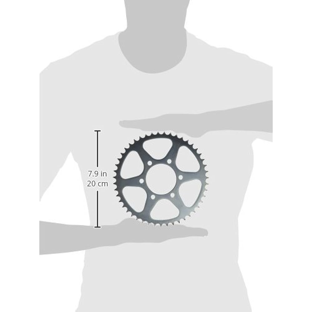 Sunstar 2-210347 47-TEETH 428 Chain size Rear Steel sprocket