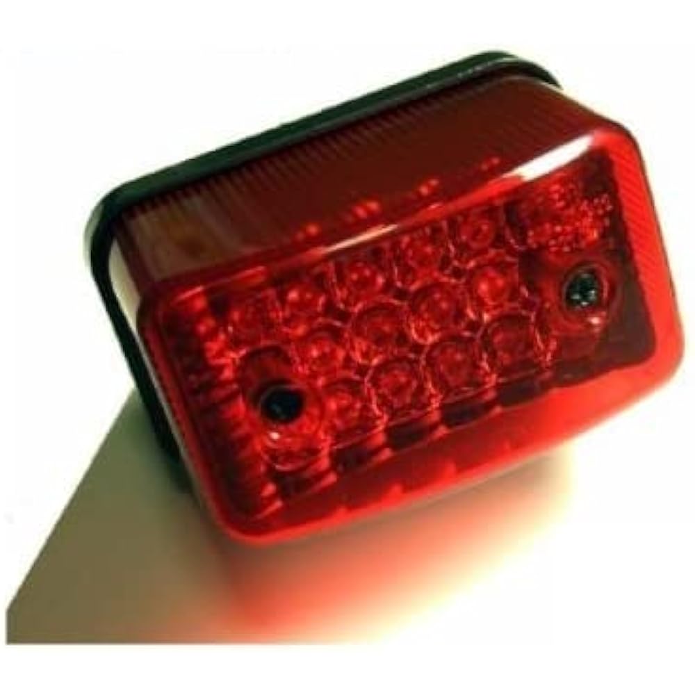 KJT Bolt-on LED Tail Lamp XR CRM XR XL FTR Super Sherpa XR50 XR100 BT-08L-RED BT-08L-RED