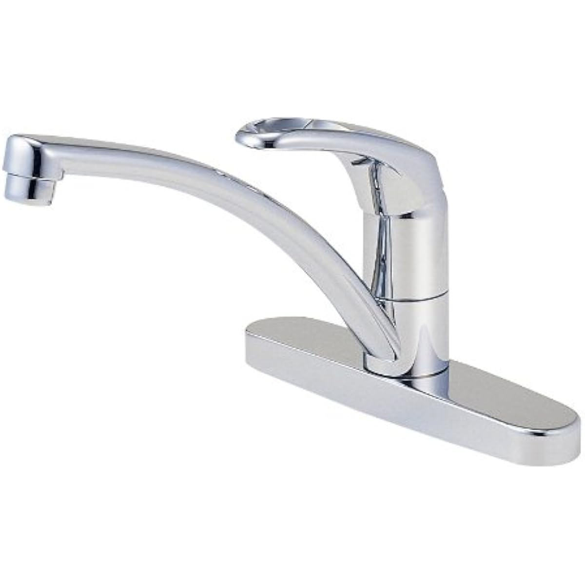 Sanei faucet fittings single mixer faucet K676V [Specifications: For cold regions]