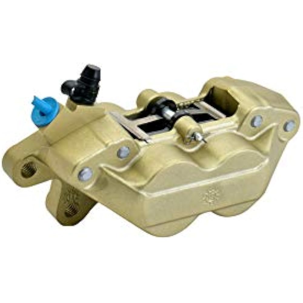 brembo 20.5165.84 Caliper Right 1.6 in (40 mm) Pitch, Gold, Cast