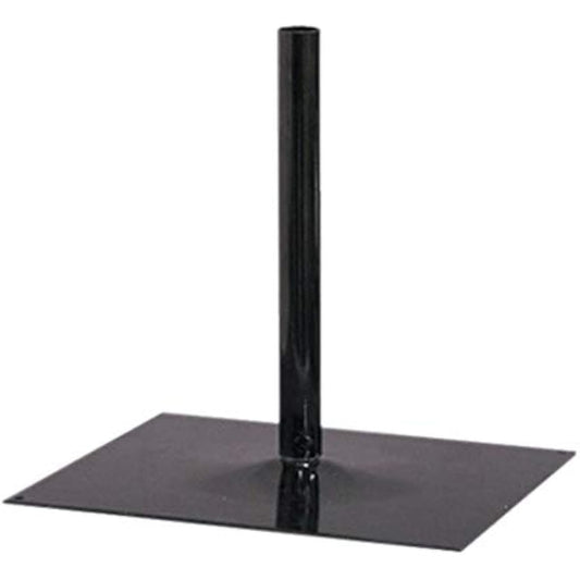 Noboriya Kobo Pole Stand Iron Plate 30cm Black No.940/62-7067-40