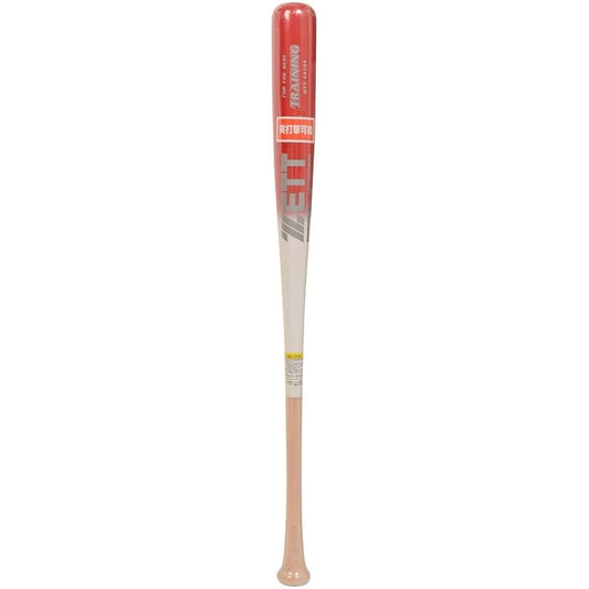 ZETT Baseball Training Bat Wooden (Hard Maple) Real Hittable 84cm 1000g Average BTT14184