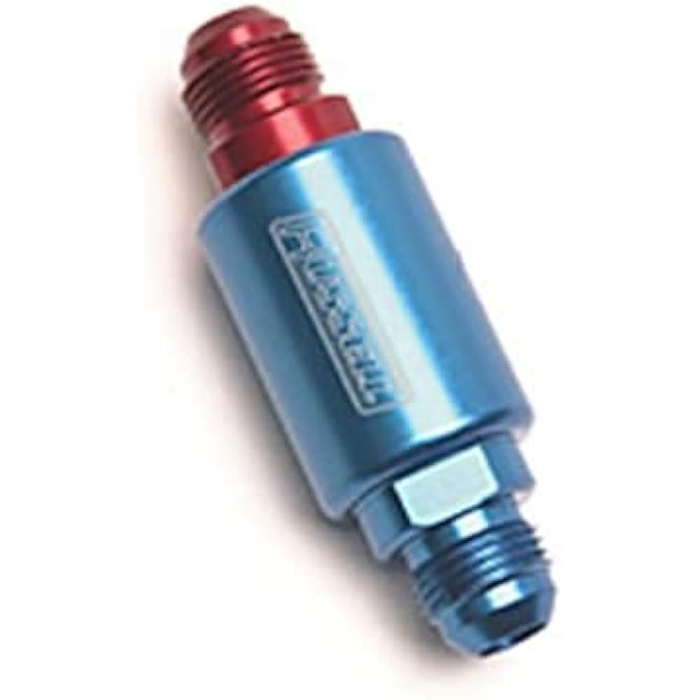 Russell 650100 Red & Blue Exploring Aluminum Competition Fuel Filter