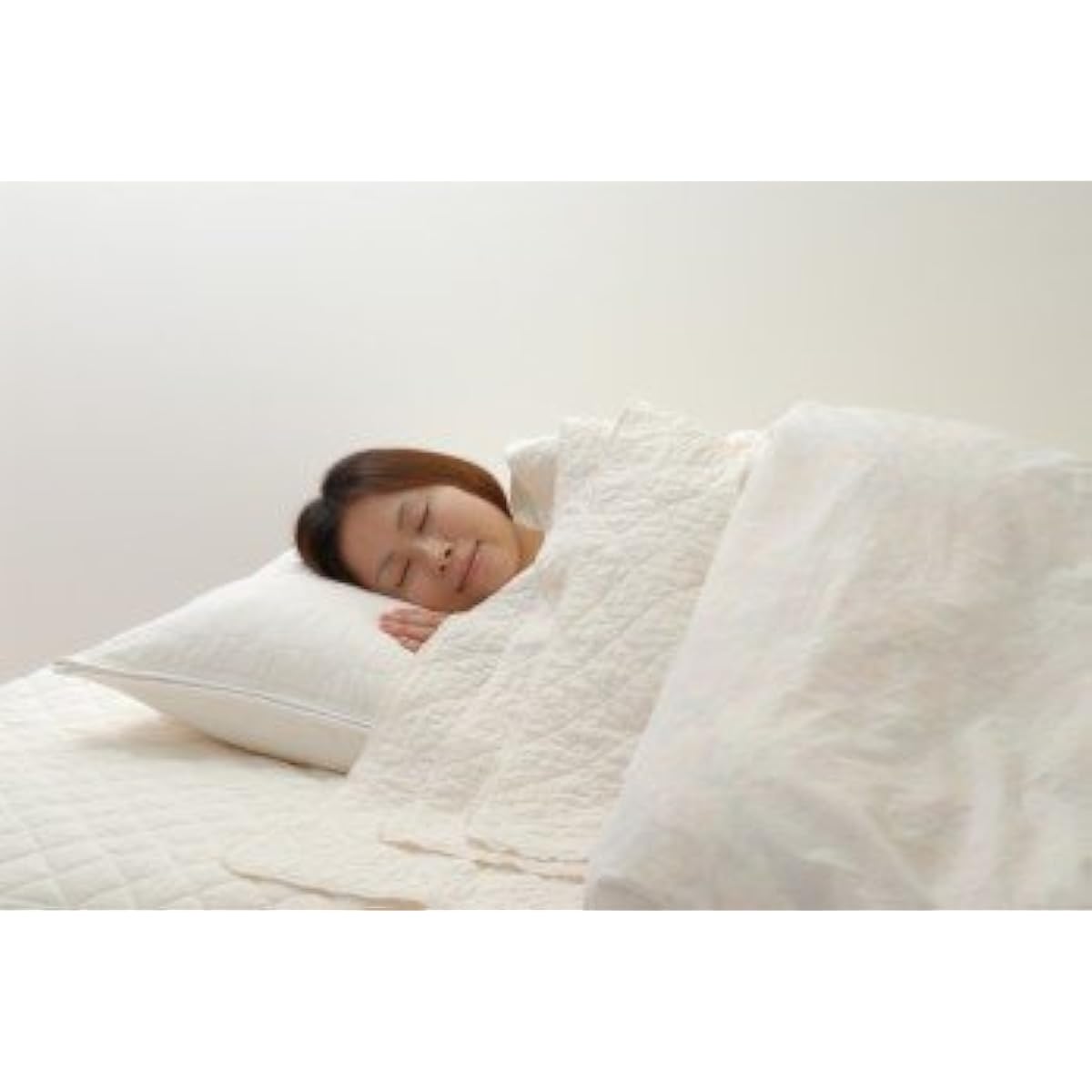 Pacima bed pad sheet/Sanisafe crib size 80x120cm Kinari color