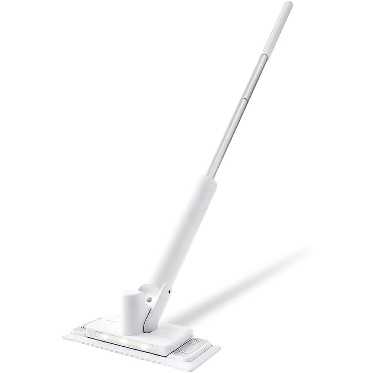 [1000 vibrations per minute] IRIS OHYAMA Electric Mop Mop Cleaner Electric Floor Wiper Floor Wiper Electric Wet Wipe Dry Wipe Mini Handy SWD-1-W White