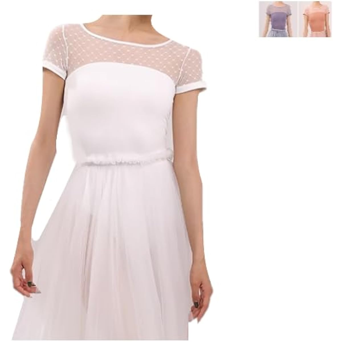 ProDance 4 Colors Stylish Mesh Half Cup Ballet Leotard Women's PLHA028B