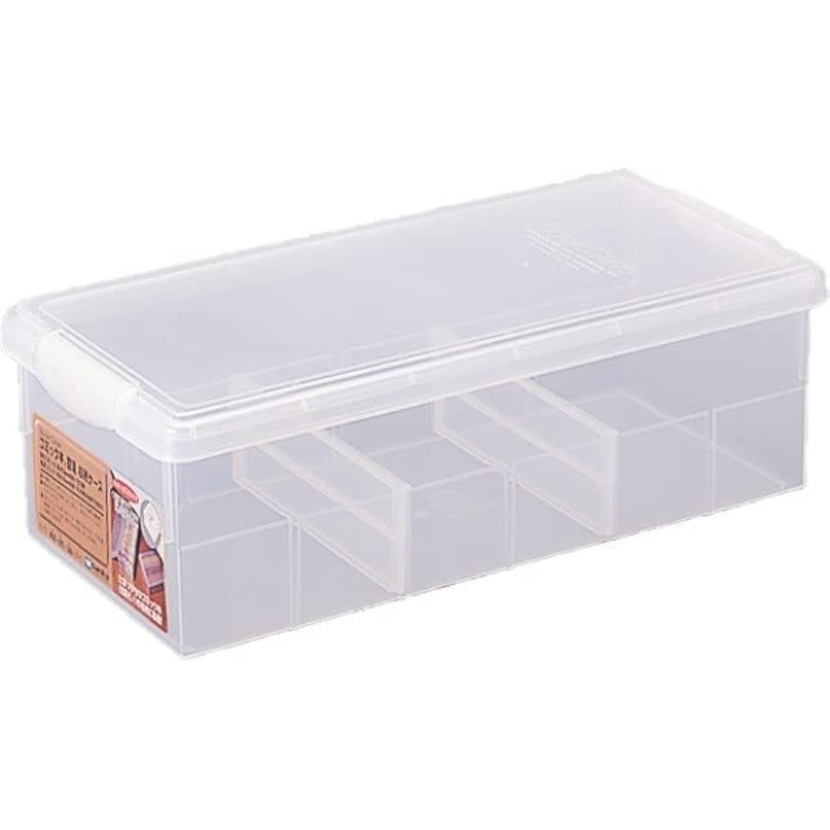 Sanko Plastic Book Case Width 45.5 x Depth 21.5 x Height 13.8cm White 18 pieces