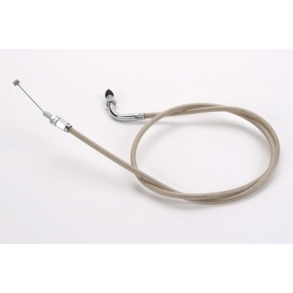 MOTION PRO Throttle Cable, Back Side, Stainless Steel