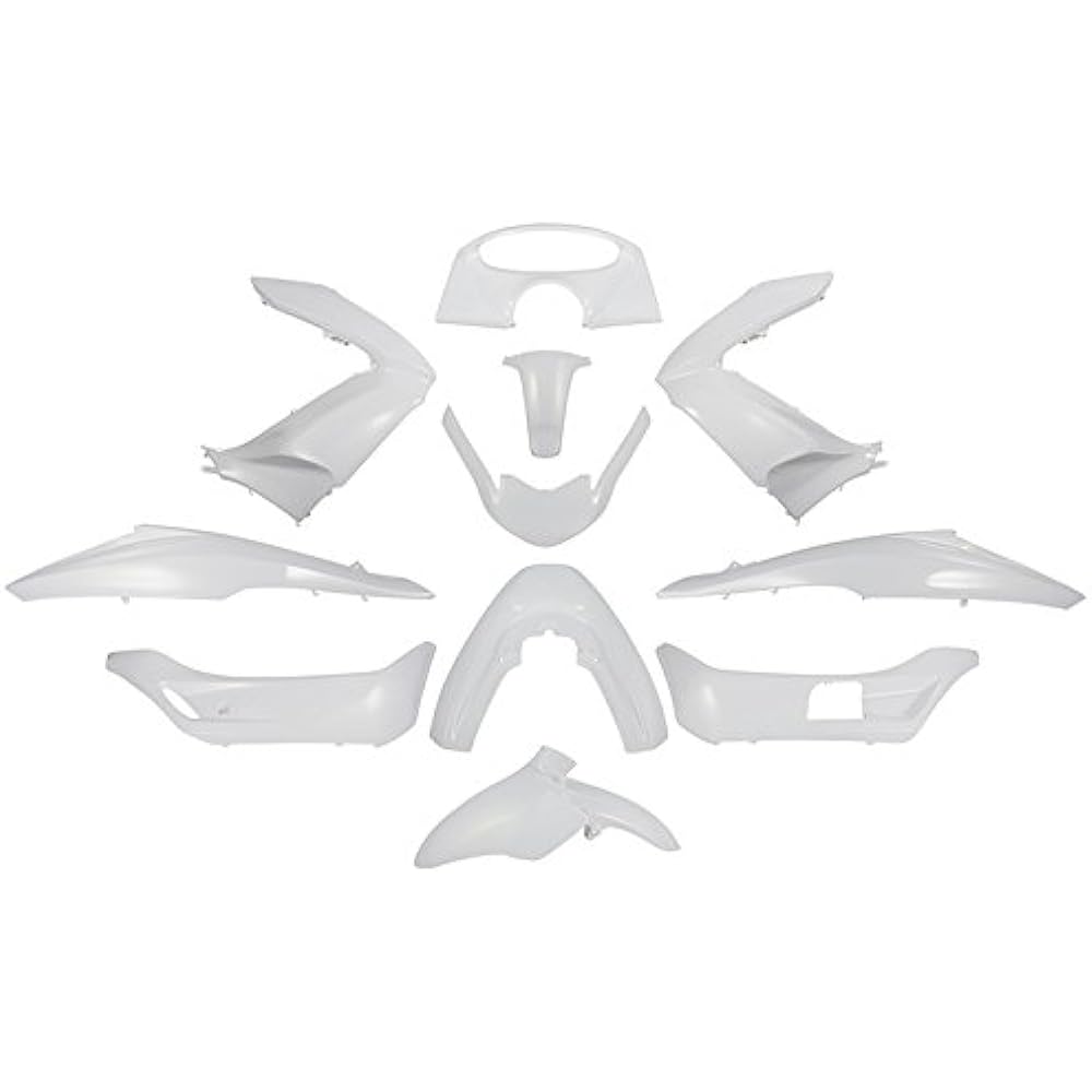 Bike Parts Center PCX Genuine Type Exterior Set 11 Piece Set Wine Red Red Cowl Painted Honda PCX125 JF28 Early Model 3120