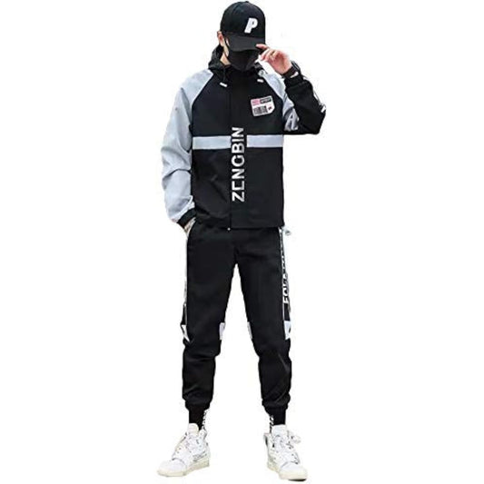 [Minato] Windbreaker Top and Bottom Set Mountain Parka Sports Running Wear Training Wear