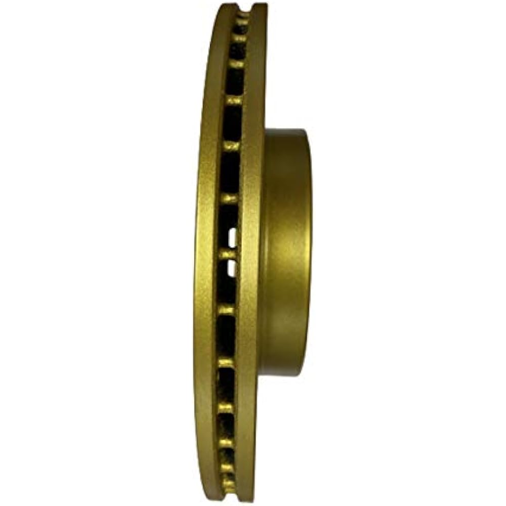 Fuji Brake Machinery Co., Ltd. Spirit Gold Drilled Slit Disc Brake Rotor 306S008DSR/L