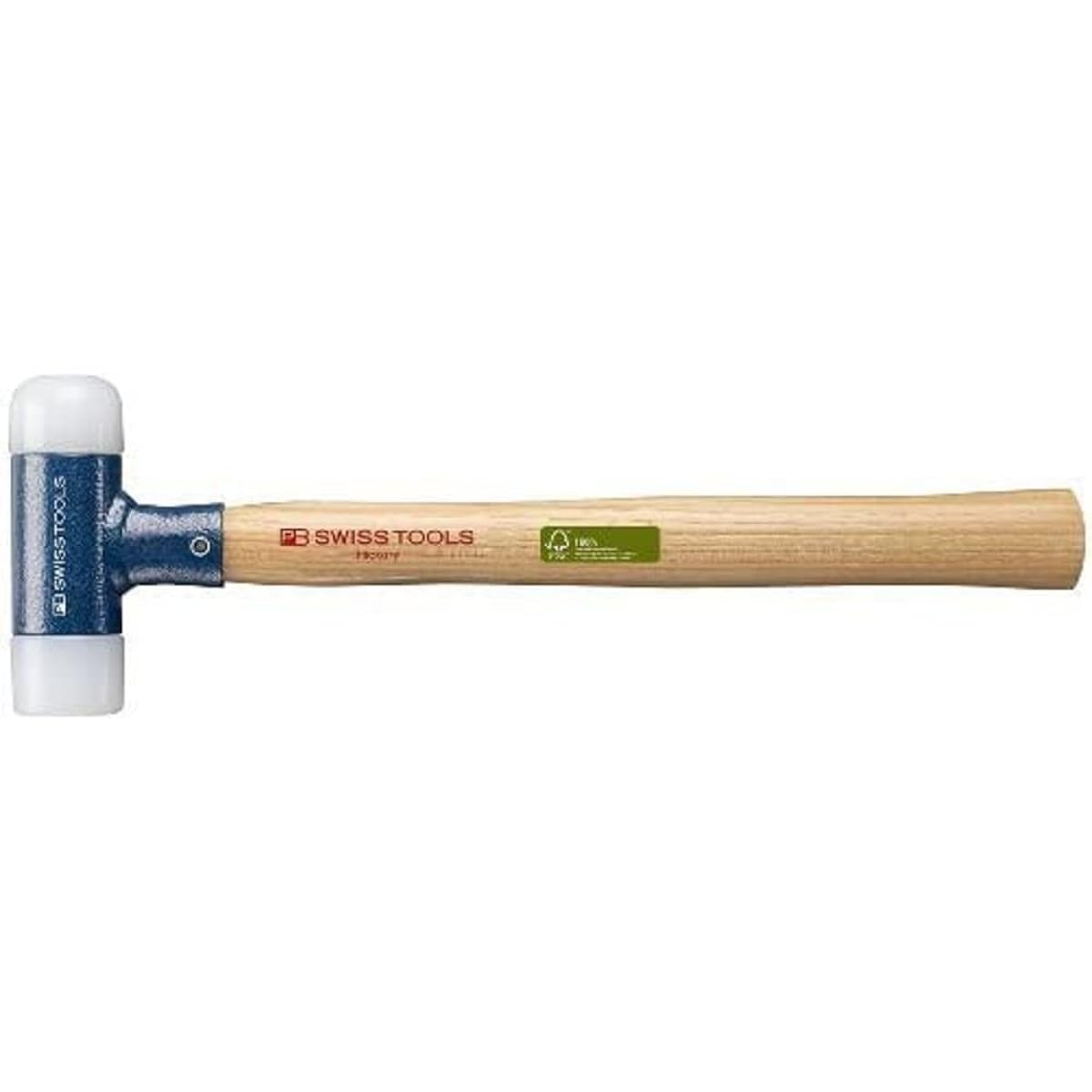 PB SWISS TOOLS PB Swiss Tools 300-6 Recoilless Nylon Hammer Recoilless Hammer 300-6 Brown Head Φ 50mm