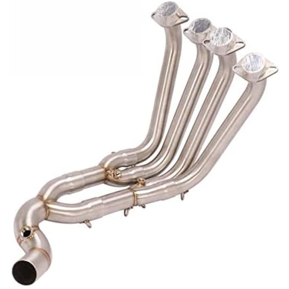 Motorcycle Exhaust Port Exhaust Pipe Intermediate Pipe Yamaha YAMAHA YZF-R6 (2017-2020) Genuine Muffler Compatible