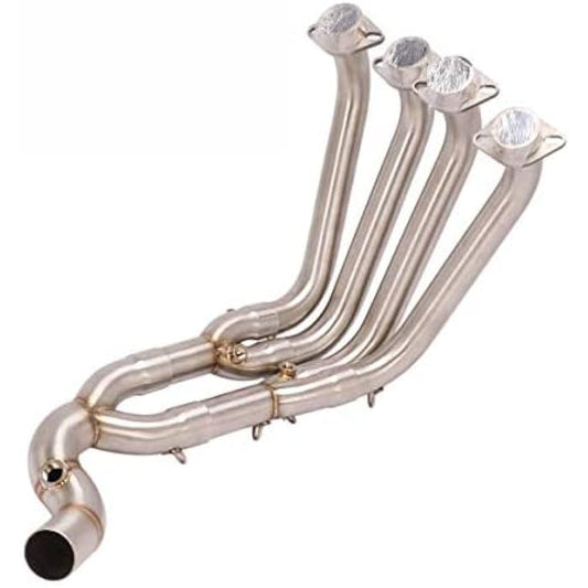 Motorcycle Exhaust Port Exhaust Pipe Intermediate Pipe Yamaha YAMAHA YZF-R6 (2017-2020) Genuine Muffler Compatible
