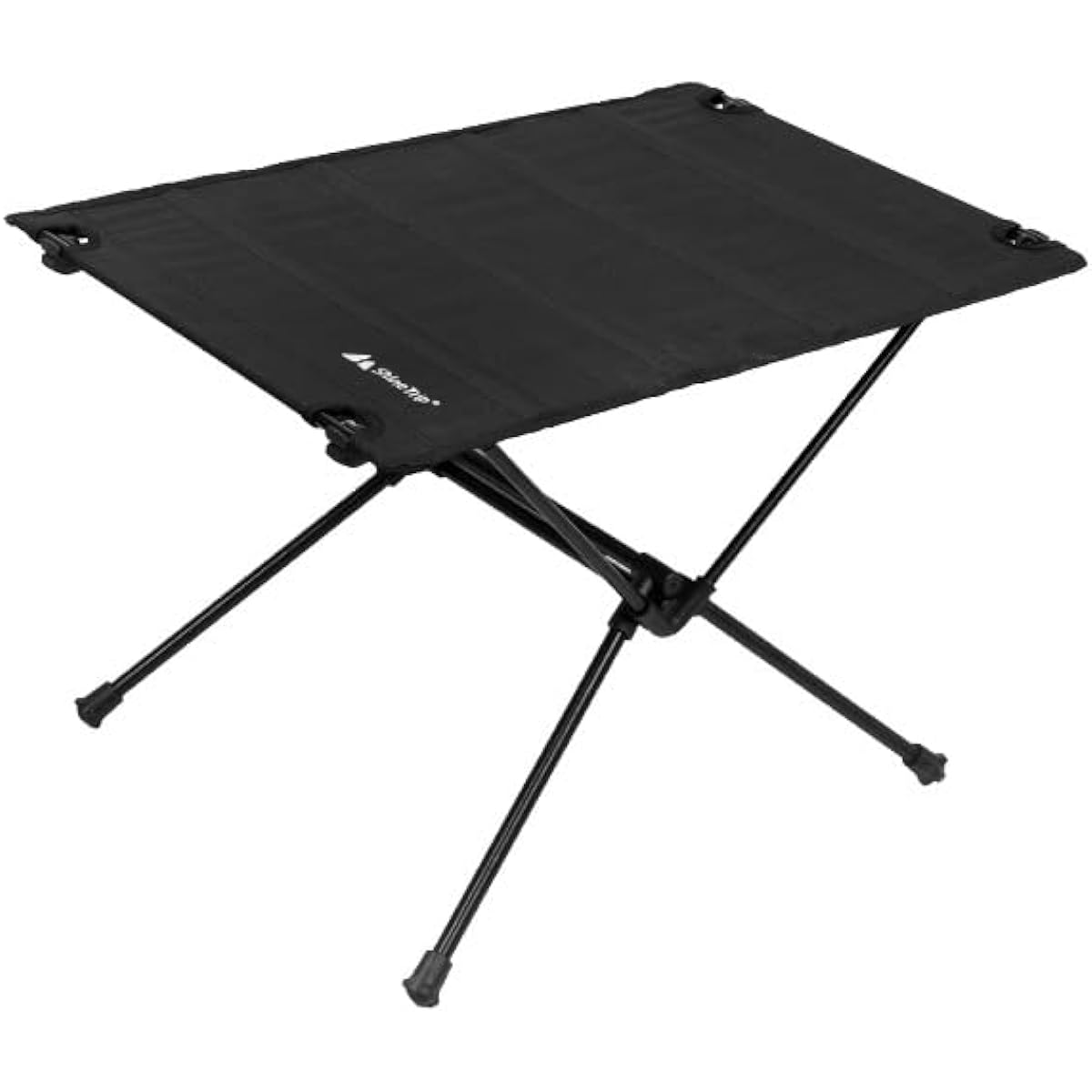 Camping Table, Outdoor Table, Foldable, Compact, Storage Bag Included, Lightweight, Stylish, Table, Camping, Outdoors, Solo Camping, Outdoor Equipment, 39 x 60 x 39 cm (Black)