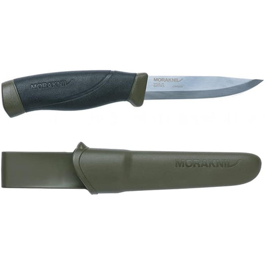 Mora knife Companion Heavy Duty (Carbon) MG Military Green Camping Knife Outdoor Knife Mora knife Companion Heavy Duty MG