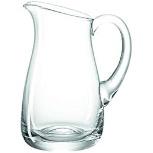 LEONARDO Pitcher Clear Size: 12.5 x 9.5 x 16.5cm Jug 0,5l Giardino 010236 4 pieces