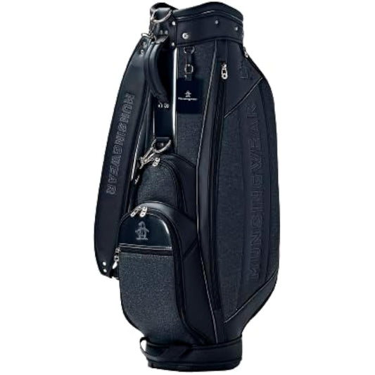 [Munsingwear] Caddy Bag, 3.1kg, 9.0 Type, 6 Divisions, Compatible with 47 Inches, Different Materials, Golf MQBWJJ02 Men's