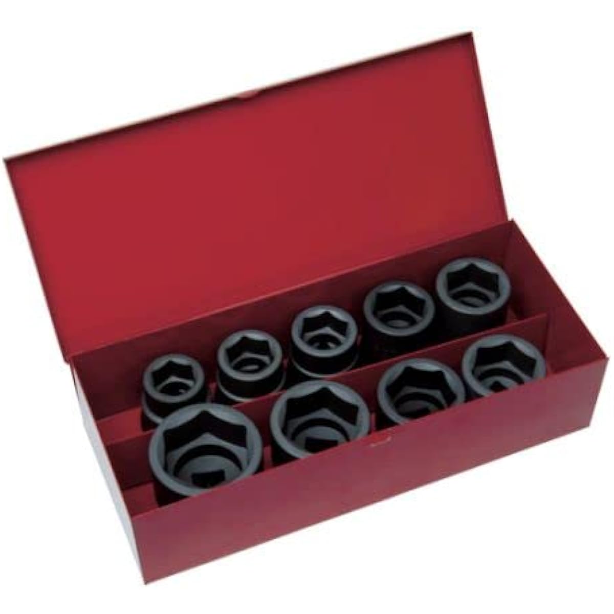 TRUSCO Impact Socket Set of 9, Drive Angle 19.0mm T69SET