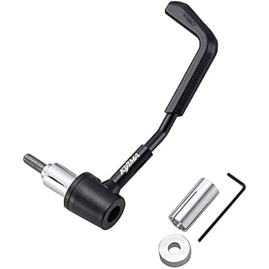 Kijima Motorcycle Bike Parts Lever Guard Type R Brake Right Side φ22.2mm Handle Black HONDA 204-2159