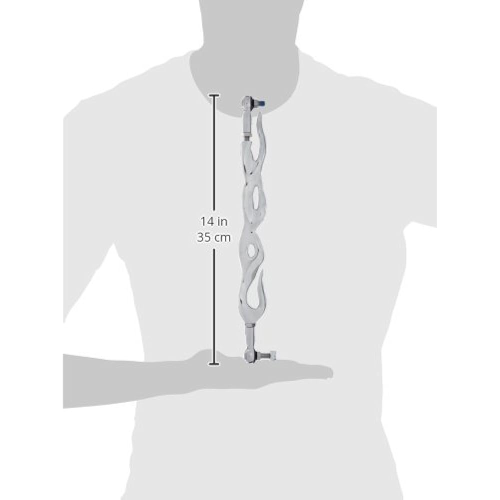 Kuryakyn 1072 Frame Shift Linkage for 1980-2019 Harley Davidson Motorcycle, Chrome