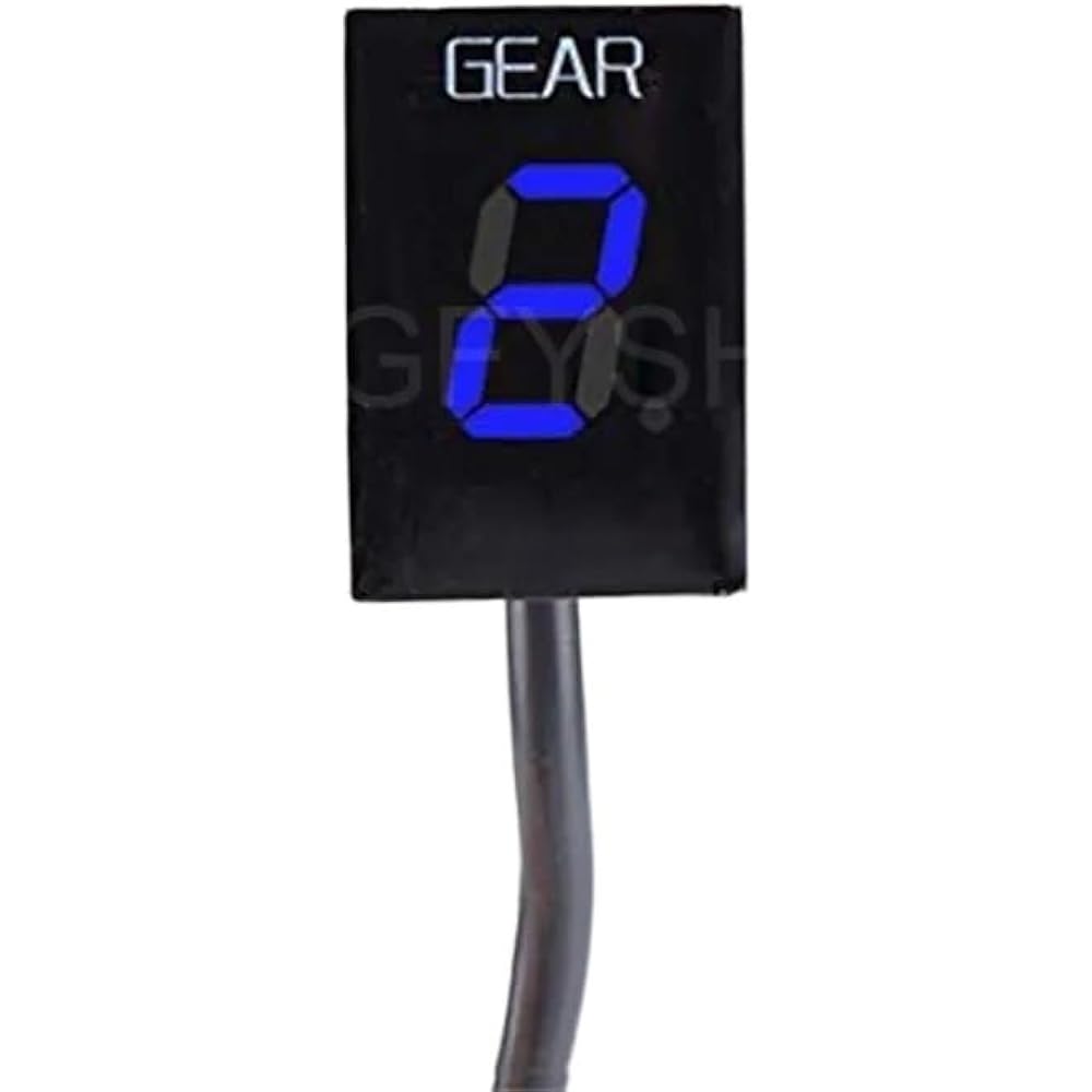 Digital Meter Display Quadzilla XLC 500 All Year XLC500 XLC 500 Motorcycle Gear Indicator 1-6 Level Digital Gear Meter Indicator Meter Display